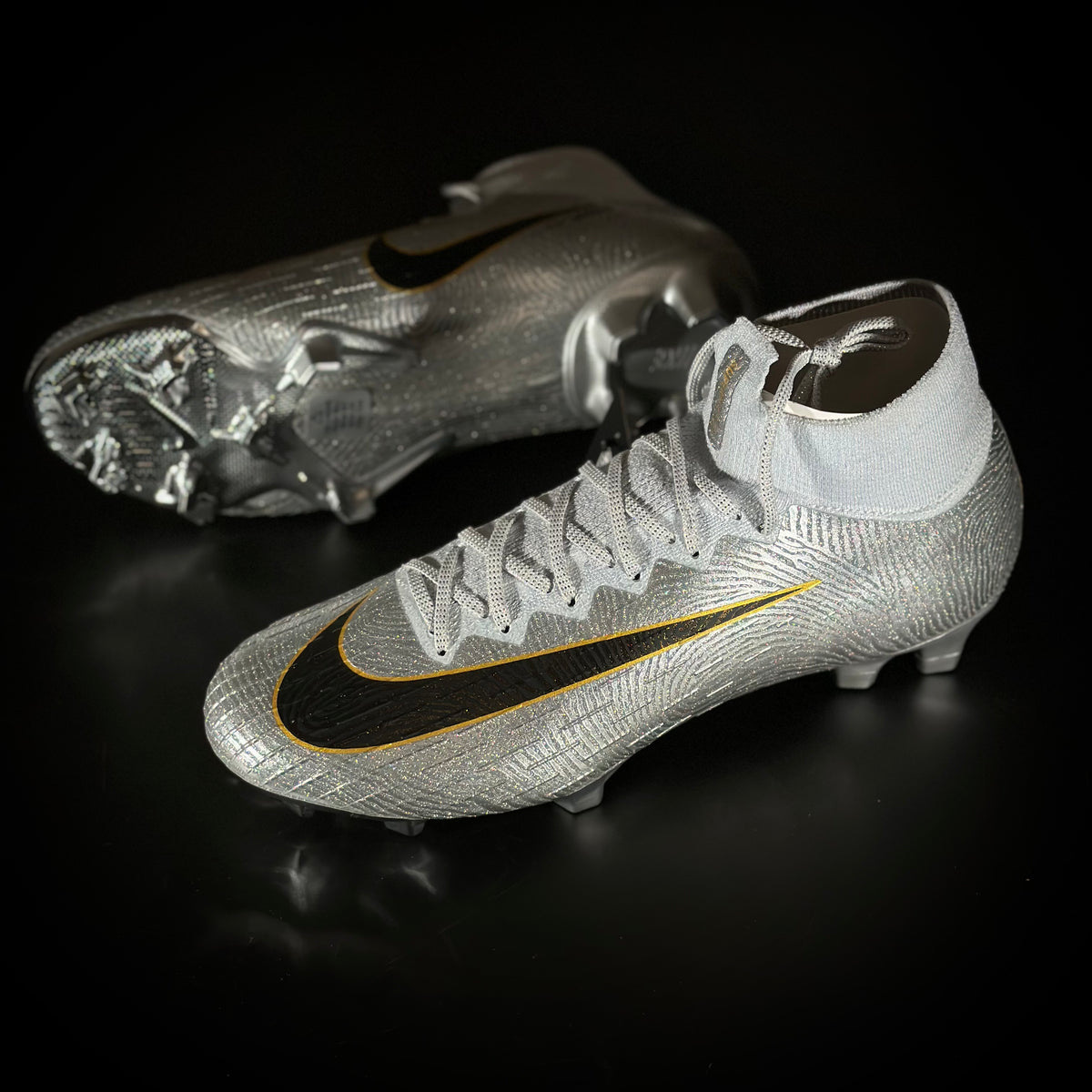 Nike mercurial superfly 6 grey sales and yellow